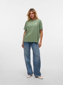 Vero Moda VMSIW T-Shirt -Hedge Green - 10327136