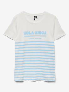 Vero Moda VMSONI T-Shirt -Snow White - 10327138