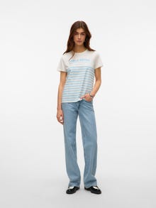 Vero Moda VMSONI T-Shirt -Snow White - 10327138