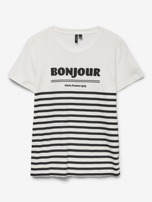 Vero Moda VMSONI T-Shirt -Snow White - 10327138