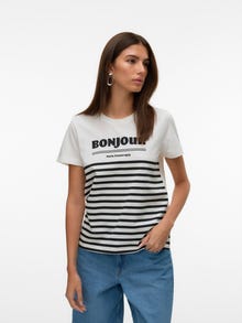 Vero Moda VMSONI T-Shirt -Snow White - 10327138