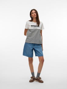 Vero Moda VMSONI T-Shirt -Snow White - 10327138