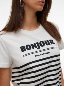 Vero Moda VMSONI T-Shirt -Snow White - 10327138