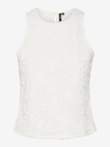 Vero Moda VMJUNE Tank-Top -Snow White - 10327185