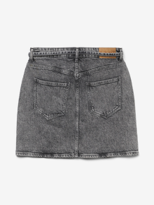 Vero Moda VMTESS Mid waist Short skirt -Medium Grey Denim - 10327215