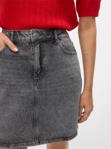 Vero Moda VMTESS Mid waist Short skirt -Medium Grey Denim - 10327215