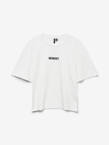 Vero Moda VMTHILDEMIA T-Shirt -Snow White - 10327237