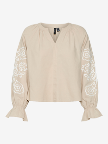 Vero Moda VMWILMA Topit -Silver Lining - 10327245