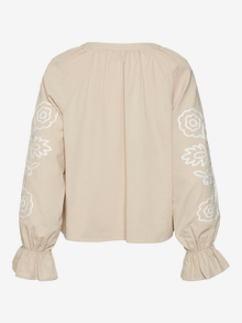 Vero Moda VMWILMA Topit -Silver Lining - 10327245