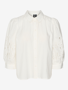 Vero Moda VMTHEA Skjorte -Snow White - 10327267