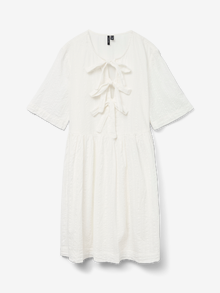 Vero Moda VMSTINA Short dress -Snow White - 10327276