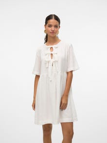 Vero Moda VMSTINA Short dress -Snow White - 10327276