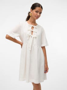 Vero Moda VMSTINA Short dress -Snow White - 10327276