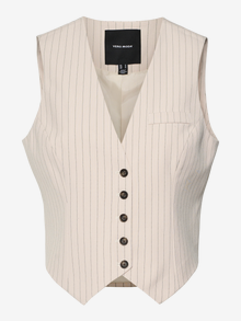 Vero Moda VMTROIAN Skreddersydd vest -Oatmeal - 10327300