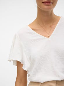 Vero Moda VMALVA Topp -Snow White - 10327301