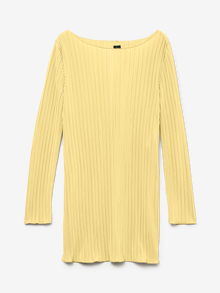 Vero Moda VMKENDAL Kort klänning -Pale Banana - 10327302