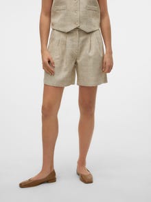 Vero Moda VMMAJ Shorts -Oatmeal - 10327336