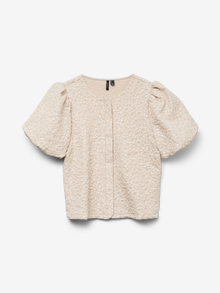 Vero Moda VMMERLE Top -Pumice Stone - 10327364