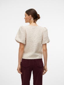 Vero Moda VMMERLE Top -Pumice Stone - 10327364