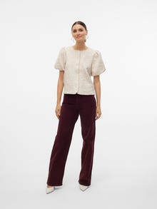 Vero Moda VMMERLE Top -Pumice Stone - 10327364