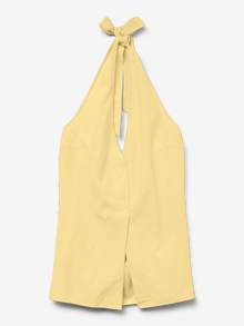 Vero Moda VMNETHE Top -Mellow Yellow - 10327379