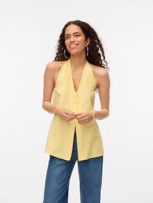 Vero Moda VMNETHE Top -Mellow Yellow - 10327379
