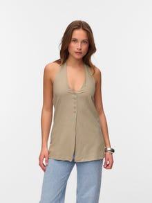 Vero Moda VMNETHE Top -Seagrass - 10327379