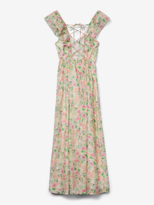 Vero Moda VMOSANA Long dress -Apricot - 10327393