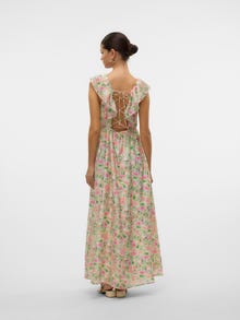 Vero Moda VMOSANA Long dress -Apricot - 10327393