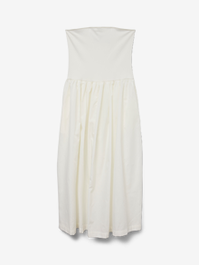Vero Moda VMANE Long dress -Cloud Dancer - 10327409