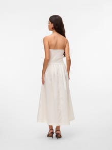 Vero Moda VMANE Long dress -Cloud Dancer - 10327409
