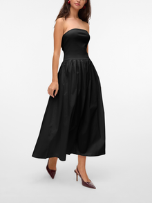 Vero Moda VMANE Langes Kleid -Black - 10327409
