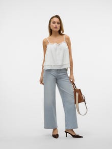 Vero Moda VMVERONICA Top -Snow White - 10327501