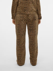 Vero Moda VMCTESSA Korkea vyötärö Wide leg fit Farkut -Silver Mink - 10327582
