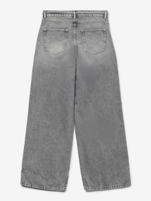 Vero Moda VMWIEN Talle medio Corte wide leg Vaqueros -Light Grey Denim - 10327601