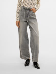 Vero Moda VMWIEN Talle medio Corte wide leg Vaqueros -Light Grey Denim - 10327601