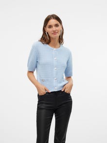 Vero Moda VMHARPER Pullover -Cashmere Blue - 10327603