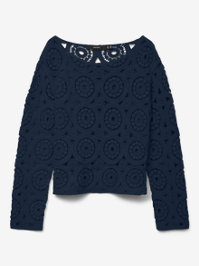 Vero Moda VMDAFFODIL Pullover -Navy Blazer - 10327605