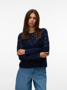 Vero Moda VMDAFFODIL Pullover -Navy Blazer - 10327605