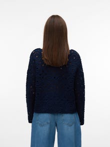Vero Moda VMDAFFODIL Pullover -Navy Blazer - 10327605