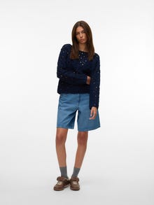 Vero Moda VMDAFFODIL Pullover -Navy Blazer - 10327605