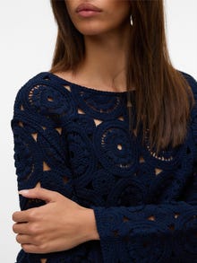 Vero Moda VMDAFFODIL Pullover -Navy Blazer - 10327605