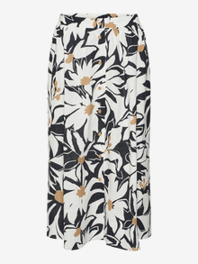 Vero Moda VMRITA High waist Midi-rok -Bright White - 10327607