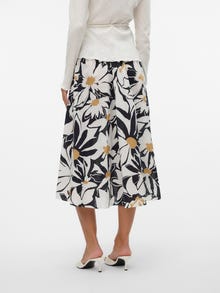 Vero Moda VMRITA High waist Midi-rok -Bright White - 10327607