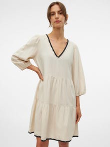Vero Moda VMIRINA Kort kjole -Birch - 10327609