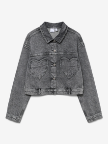 Vero Moda VMPASSION Jeansjacke -Medium Grey Denim - 10327626