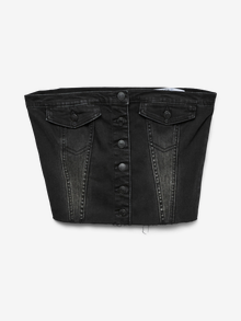Vero Moda VMRIHA Top -Black Denim - 10327636