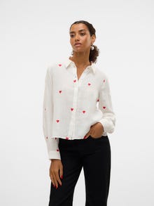 Vero Moda VMKIMMI Shirt -Bright White - 10327645
