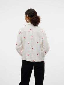 Vero Moda VMKIMMI Hemd -Bright White - 10327645