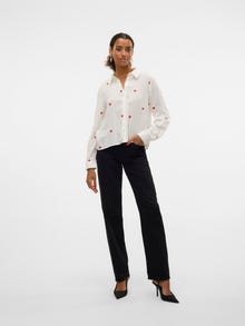 Vero Moda VMKIMMI Shirt -Bright White - 10327645